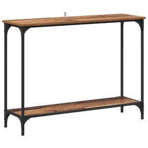 vidaXL Tavolo consolle Legno vecchio 101 x 30.5 x 75 cm