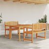 vidaXL Set da Pranzo per Giardino 3 pz in Legno Massello di Teak