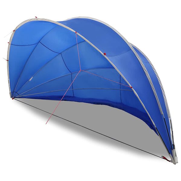 vidaXL Dome Piscina Blu 592 x 590 x 275 cm
