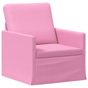 vidaXL Divano Singolo Rosa 70 x 81 x 82 cm Tessuto
