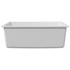 vidaXL Lavello da cucina Bianco 54 x 44 x 20 cm Granito