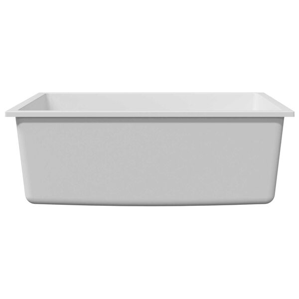 vidaXL Lavello da cucina Bianco 54 x 44 x 20 cm Granito