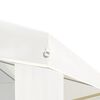 vidaXL Gazebo da Esterni Crema 600x440x330 cm