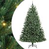 vidaXL Albero di Natale Artificiale con Rami Pieghevoli Verde 270 cm