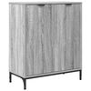 vidaXL Credenza Grigio Sonoma 69,5 x 33 x 82 cm Legno multistrato