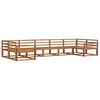 vidaXL Set di divani da esterno 7 pcs Naturale