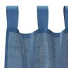 vidaXL Tende in Voile con Passanti 2 pz Blu Reale 140x245 cm