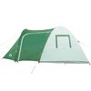 vidaXL Tenda da Campeggio a Cupola per 6 Persone Verde Impermeabile