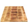 vidaXL Piano per Tavolo 140x50x3,8 cm Rettangolare Legno Mango Grezzo