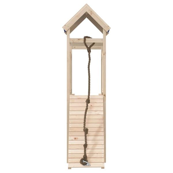 vidaXL Set da Gioco da Esterno in Legno Massello di Pino