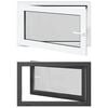 vidaXL Finestra per Soffitta RISOR 100 x 60 cm PVC e Vetro Antracite