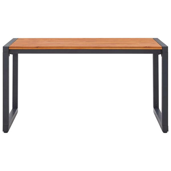 vidaXL Set Mobili da Pranzo per Giardino 5 pz Marrone