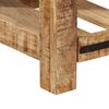 vidaXL Tavolo Consolle 100x35x75 cm in Legno Massello di Mango
