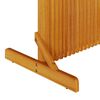 vidaXL Schermo per Privacy Marrone 79.5 x 50 x 110 cm