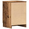 vidaXL Comodini 2 pz Legno Antico 38x35x55 cm in Legno Multistrato