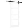 vidaXL Porta scorrevole ORKDAL Bianco 83 x 211 cm