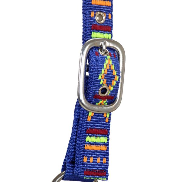 vidaXL Collare da Testa per Cavallo 2 pz in Nylon Taglia Full Blu