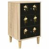 vidaXL Armadio da Notte BREMEN Rovere Sonoma 36 x 33 x 60 cm