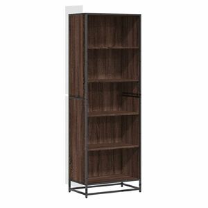 vidaXL Libreria Rovere Marrone 60x35x170,5 cm in Truciolato