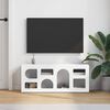 vidaXL Mobile TV Bianco 100 x 35 x 40 cm Legno multistrato