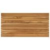 vidaXL Piano del tavolo 80 x 40 x 3,5 cm Rettangolare Naturale