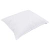 vidaXL Cuscino con cuscino 2 pcs Bianco 60 x 80 cm Cotone