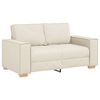 vidaXL Divano a 2 posti in lino 160x78x84 cm