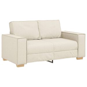vidaXL Divano a 2 posti in lino 160x78x84 cm