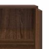 vidaXL Banco Reception Rovere Marrone 55x50x103,5 cm Legno Multistrato