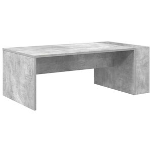 vidaXL Tavolino da salotto Grigio cemento 95 x 50 x 34 cm