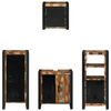 vidaXL Set di mobili per il bagno 4 pcs Legno di mango massello
