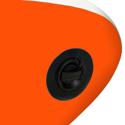 vidaXL Set Tavola Gonfiabile da SUP 366x76x15 cm Arancione