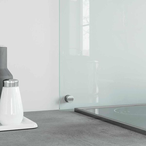 vidaXL Paraschizzi per Cucina Trasparente 80x60 cm in Vetro Temperato