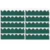 vidaXL Bordature per Prato 10 pz Verdi 65x15 cm in PP