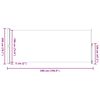 vidaXL Tenda Laterale Retrattile per Patio 200x500 cm Grigia