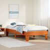 vidaXL Letto senza Materasso Marrone Cera 90x200 cm Legno di Pino
