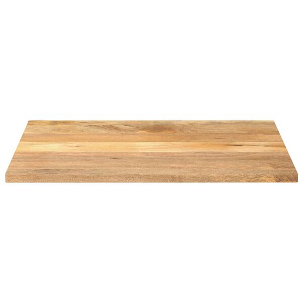 vidaXL Piano per Tavolo 110x80x3,8cm Rettangolare Legno Massello Mango
