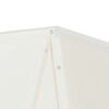 vidaXL Fioriera Bianco 30 x 30 x 75 cm Acciaio