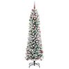 vidaXL Albero di Natale artificiale con 300 LED Bianco 240 cm