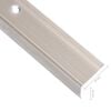 vidaXL Profili a L per Gradini 15 pz in Alluminio 100 cm Champagne