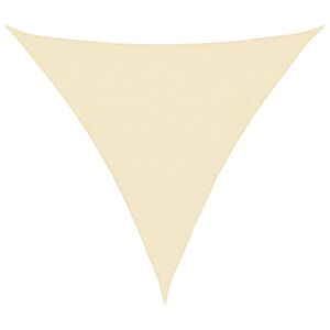 vidaXL Vela Parasole 160 g/m&sup2; Crema 4x4x4 m in HDPE
