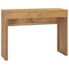 vidaXL Tavolo Consolle 100x35x75 cm in Legno Massello di Teak