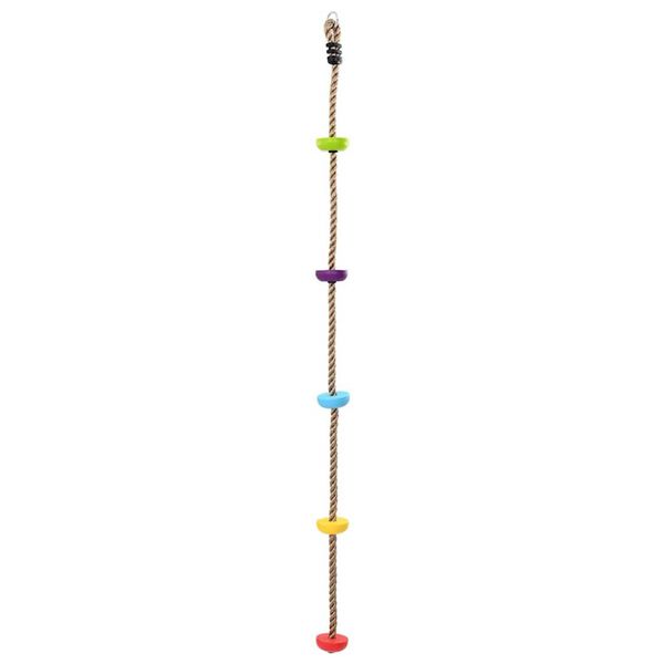 vidaXL Fune da arrampicata Multicolore 10,5 x 10,5 x 201 cm