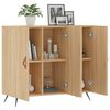 vidaXL Credenza Rovere Sonoma 90x34x80 cm in Legno Multistrato