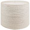 vidaXL Spago in juta 4 mm Bianco 100% juta Tossa