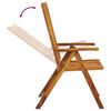 vidaXL Set da Pranzo per Giardino 9 pz in Legno Massello di Acacia