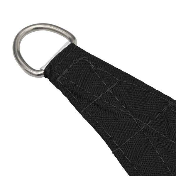 vidaXL Parasole a Vela in Tela Oxford a Trapezio 3/5x4 m Nero