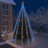 vidaXL Luci per Albero 500 LED Blu 500 cm Interno Esterno