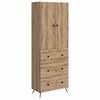 vidaXL Set di armadi 2 pz 66 x 34,5 x 90 cm Legno ingegnerizzato