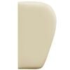 vidaXL Orecchia della Testata Crema 40 x 23 x 6 cm PVC